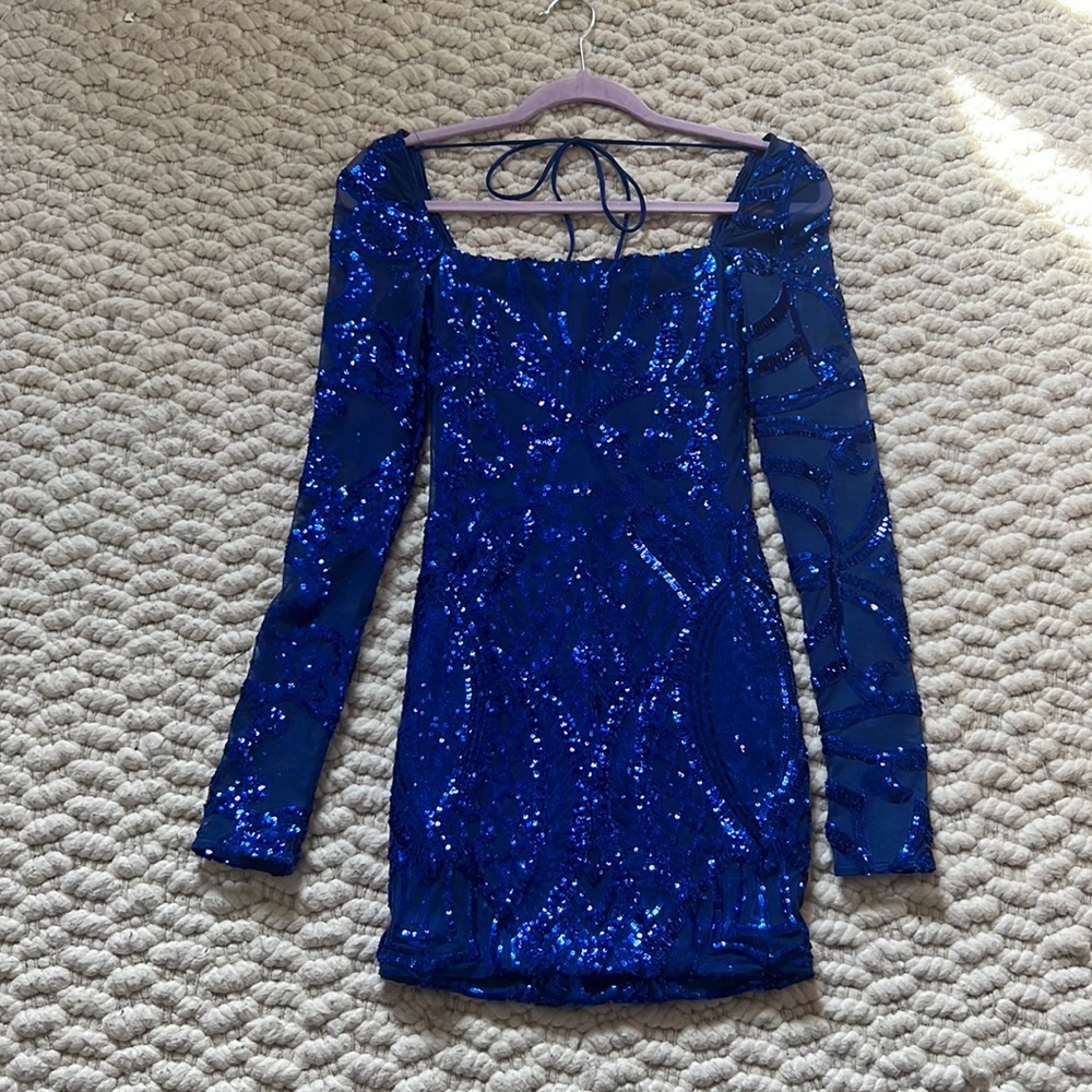 Lucy in the sky sequin dress
